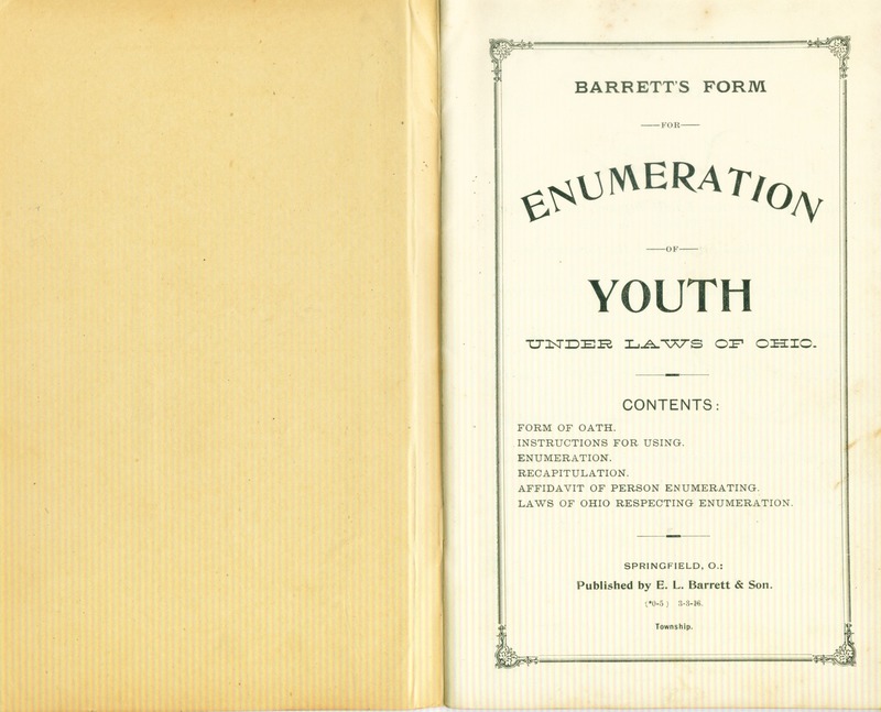 Harlem Township Enumeration of Youth Sub-District 1, July 27th, 1894 (p. 2)