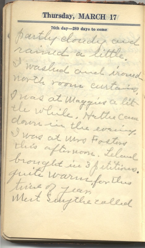 Roberta Hopkins' Diary 1927 (p. 82)