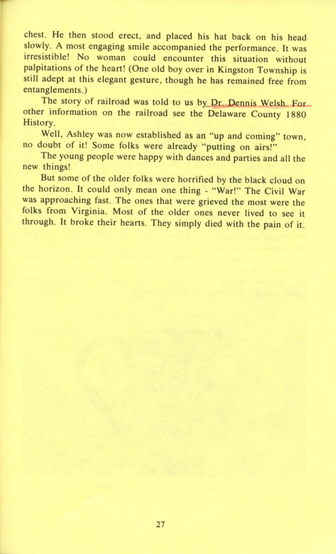 Our Frontier 1800-1860 and the Birth of Our Town of Ashley 1849 (p. 28)