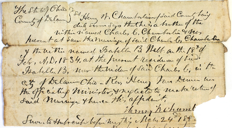 Marriage Records Vol.1 1835-1845 (p. 581)