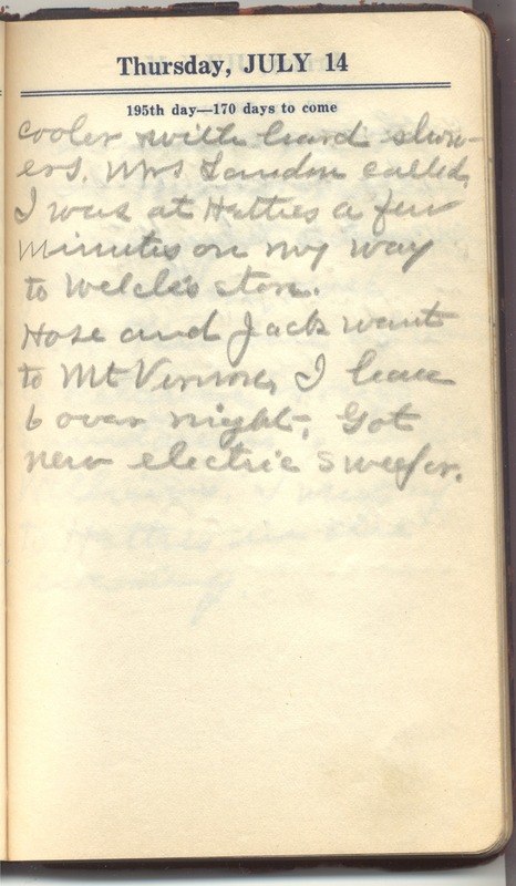 Roberta Hopkins' Diary 1927 (p. 201)