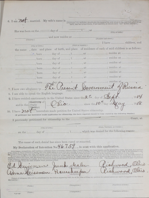 Naturalization Records Delaware County OH (p. 572)