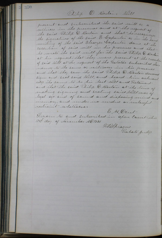 Delaware County Ohio Will Records Vol. 6 1876-1883 (p. 425)