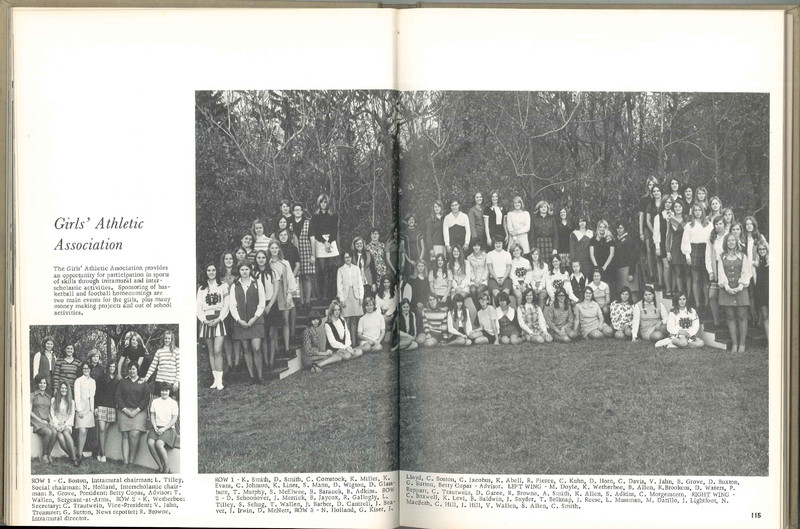 Big Walnut High School Yearbook. 1971: The Eagle (60)