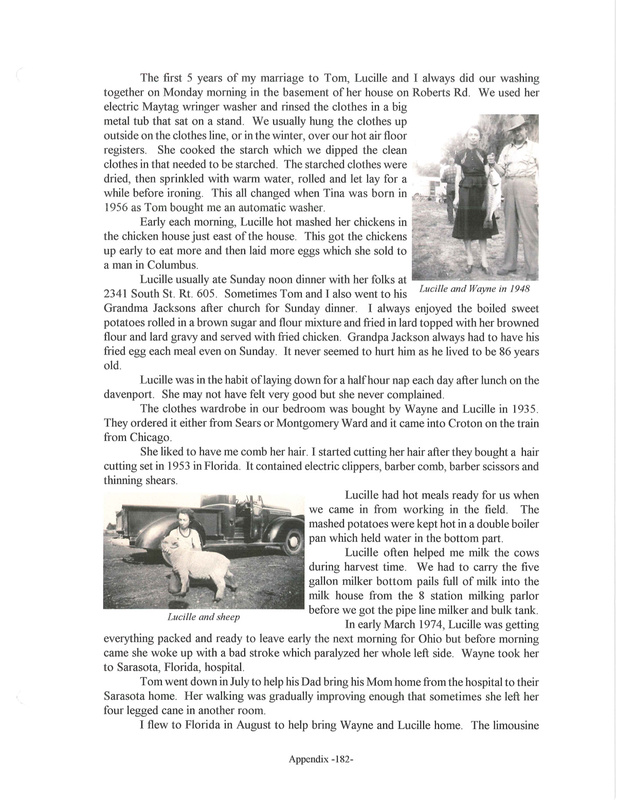 Pages of Our Lives... Farming: a Way of Life (p. 185)