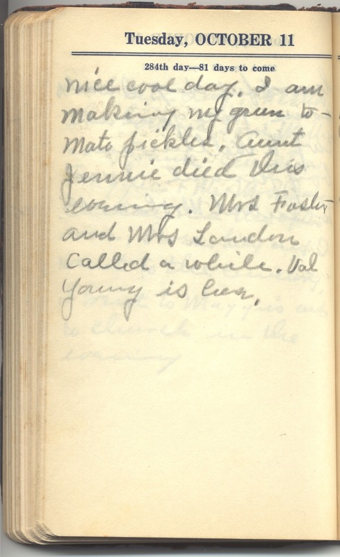 Roberta Hopkins' Diary 1927 (p. 290)