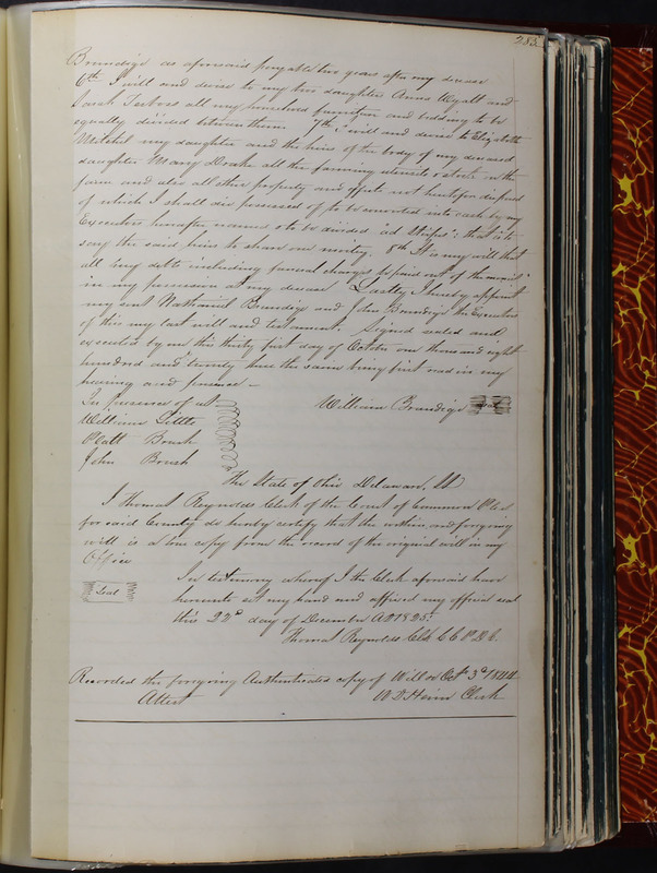 Delaware County Ohio Will Records Vol. 2 1835-1850 (p. 328)