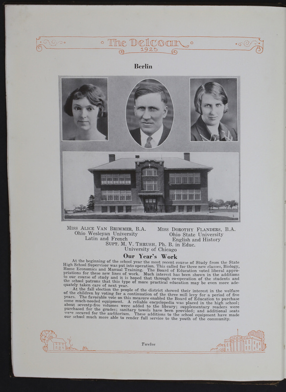 The Delcoan 1925. The annual yearbook of the twelve centralized schools of Delaware County (p. 16)