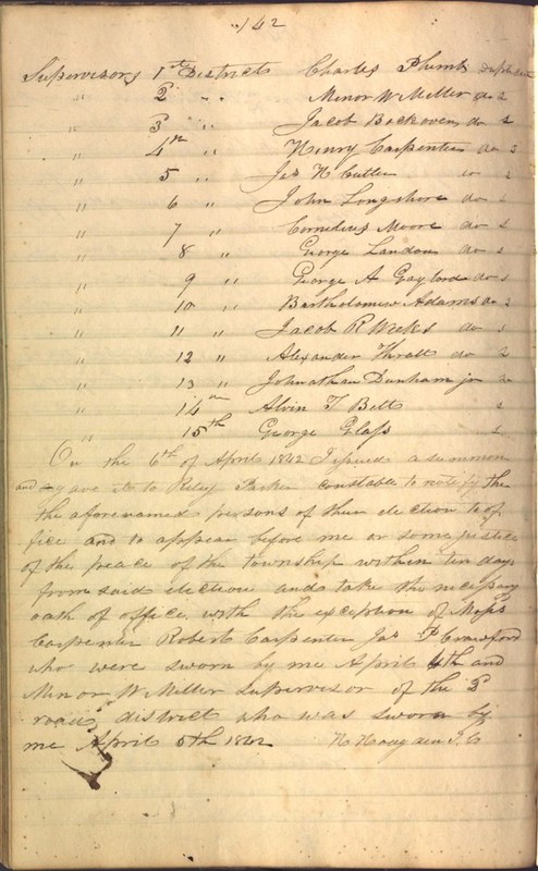 Record Book of Berkshire Township No. 2 1807-1843 (p. 156)