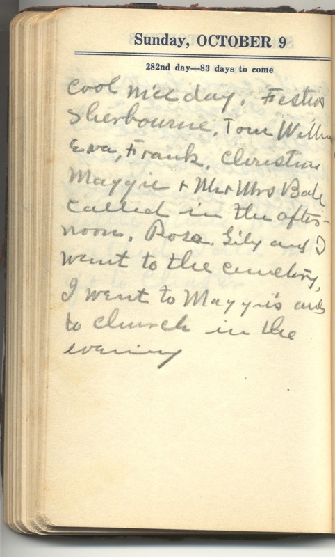 Roberta Hopkins' Diary 1927 (p. 288)