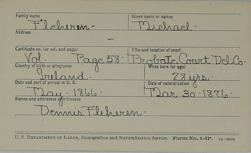 Naturalization Records Delaware County OH (p. 708)