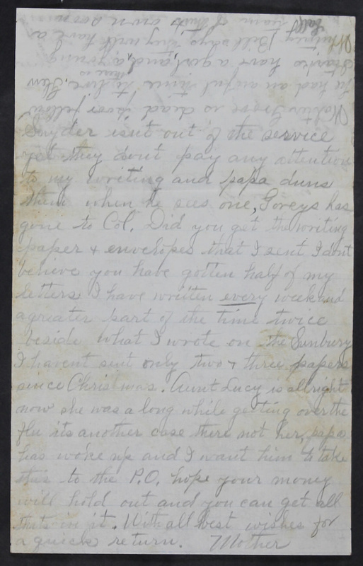 Charlie C. Bricker World War I Letters (p. 124)