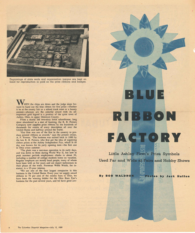 Blue Ribbon Factory (p. 2)