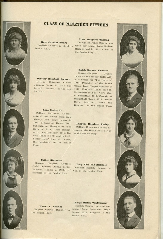 Delaware High School Bulletin 1915 (p. 41)