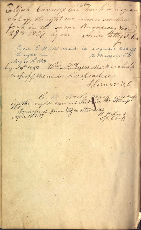 Record Book of Berkshire Township No. 2 1807-1843 (p. 174)