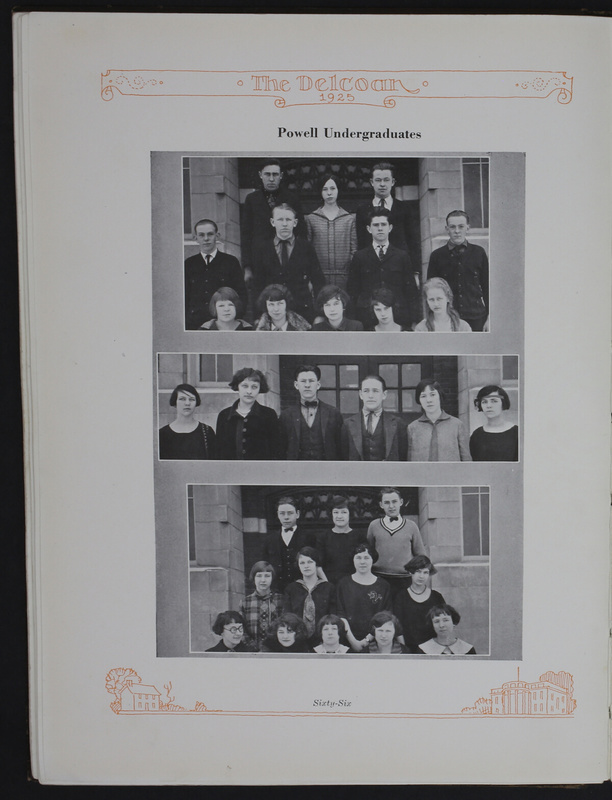 The Delcoan 1925. The annual yearbook of the twelve centralized schools of Delaware County (p. 70)