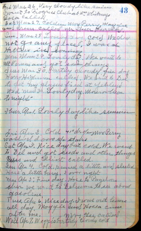 Roberta Hopkins' Journal 1941-1943 (p. 57)