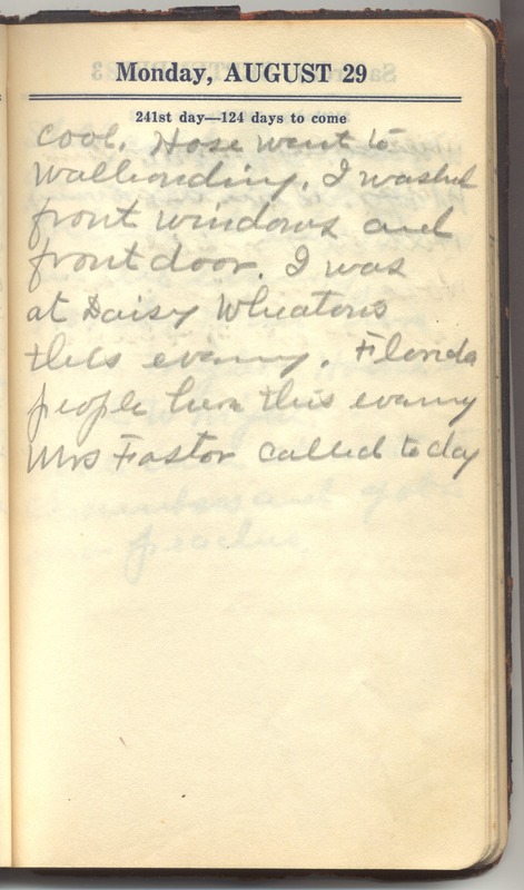 Roberta Hopkins' Diary 1927 (p. 247)