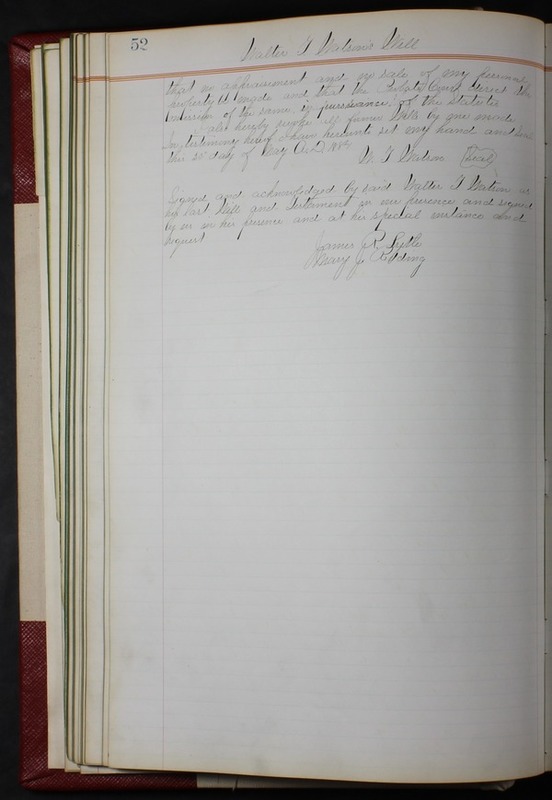 Delaware County Ohio Will Records Vol. 7 1883-1887 (p. 112)