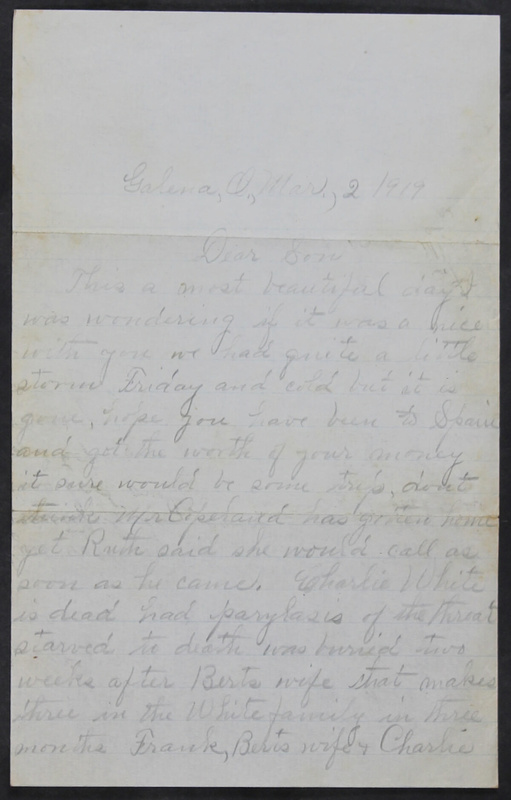 Charlie C. Bricker World War I Letters (p. 133)