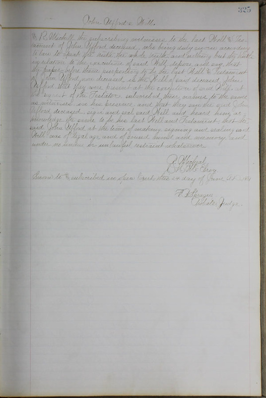 Delaware County Ohio Will Records Vol. 6 1876-1883 (p. 380)