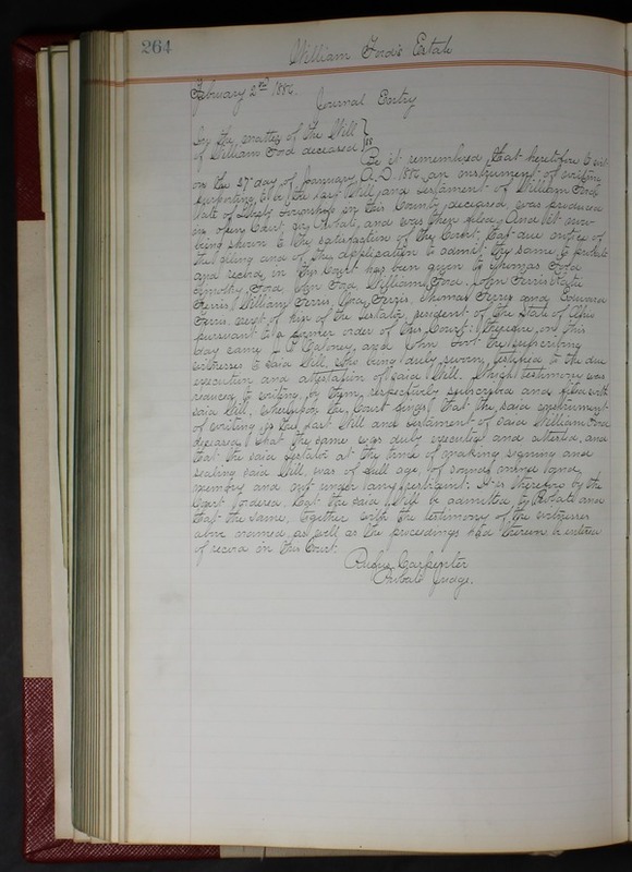 Delaware County Ohio Will Records Vol. 7 1883-1887 (p. 324)