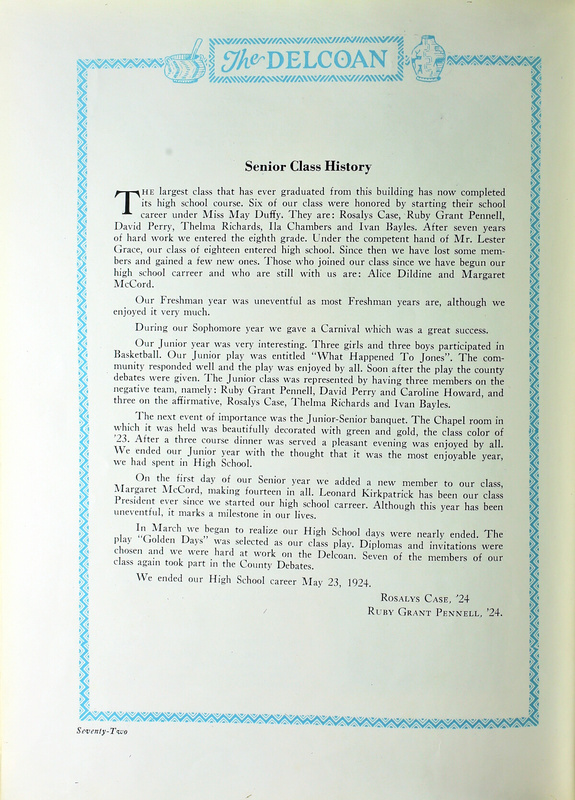 The Delcoan 1924 (p. 75)