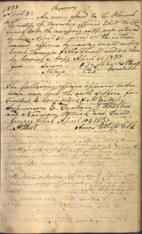 Record Book of Berkshire Township No. 2 1807-1843 (p. 77)