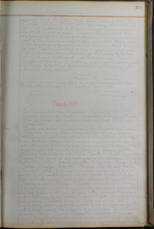 Delaware County Ohio Will Records Vol. 8 1887-1890 (p. 327)