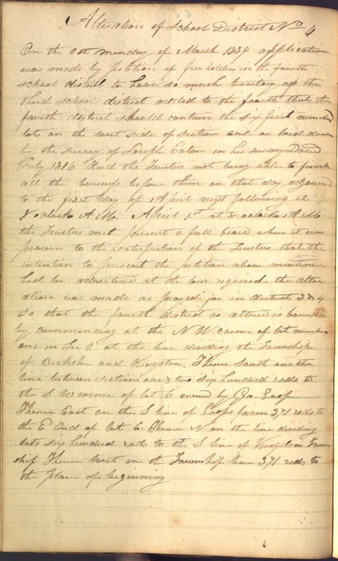 Record Book of Berkshire Township No. 2 1807-1843 (p. 96)