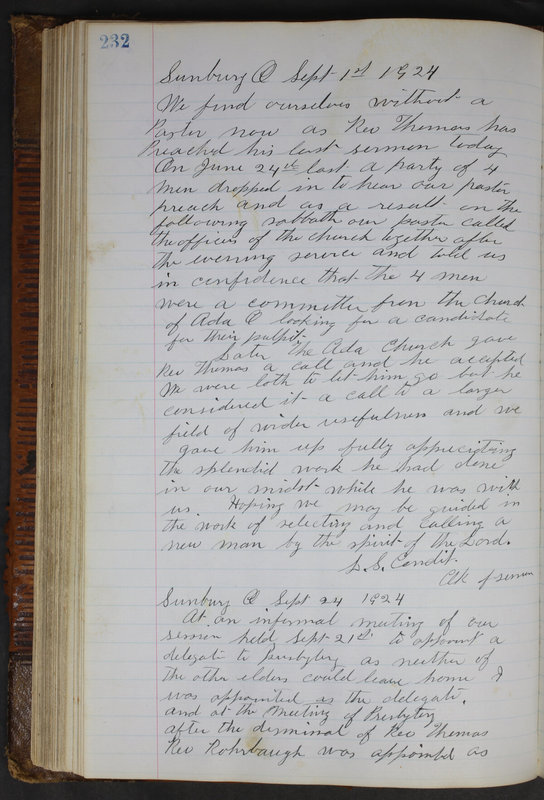 Sessional Records of the 1st Presbyterian Church of Trenton Delaware County Ohio 1873-1937 (p. 220)