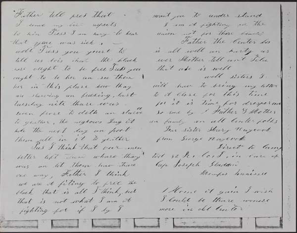 Haycook Civil War Letters 1861-1865 (p. 66)