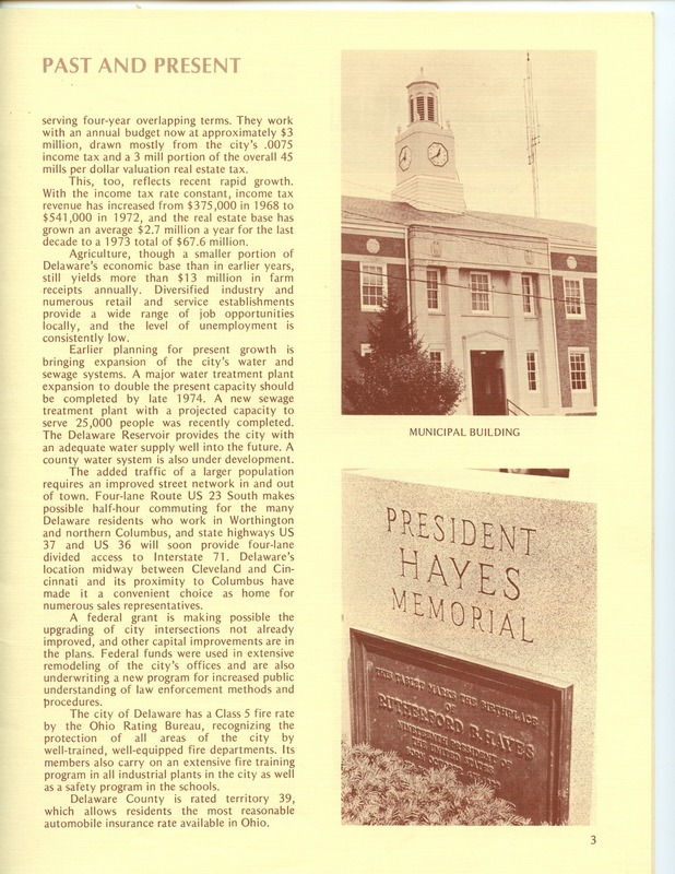 Welcome to Delaware, Ohio (1973) (p. 5)