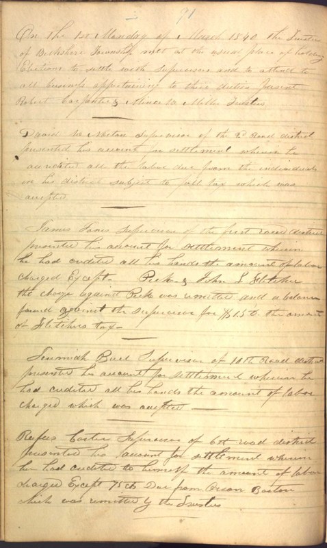 Record Book of Berkshire Township No. 2 1807-1843 (p. 104)