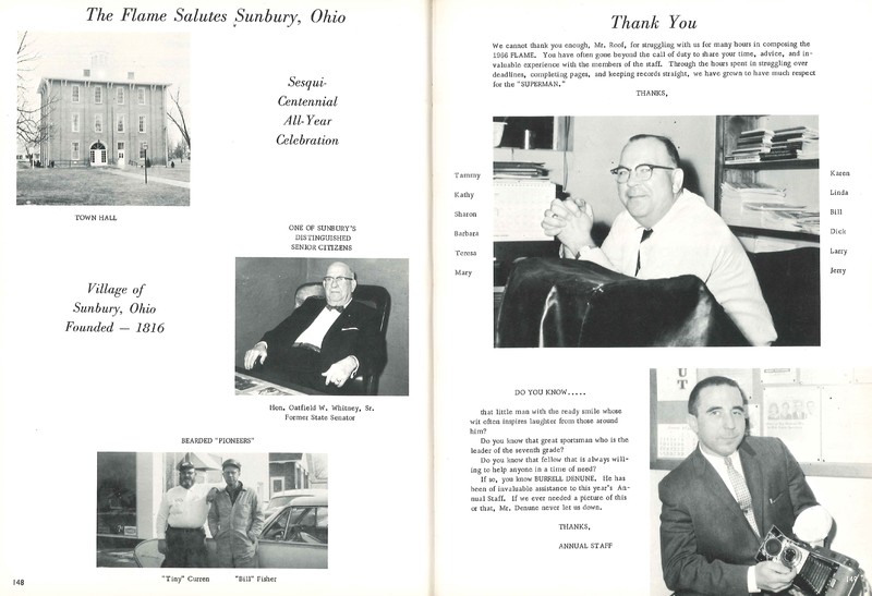 Big Walnut High School Year Book. 1966:The Flame(77)