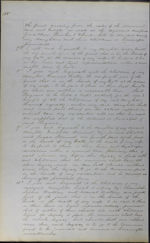 Delaware County Ohio Will Records Vol. 3 1850-1859 (p. 234)