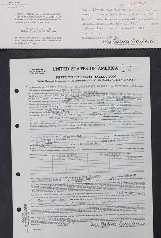 Naturalization Records Delaware County OH (p. 95)