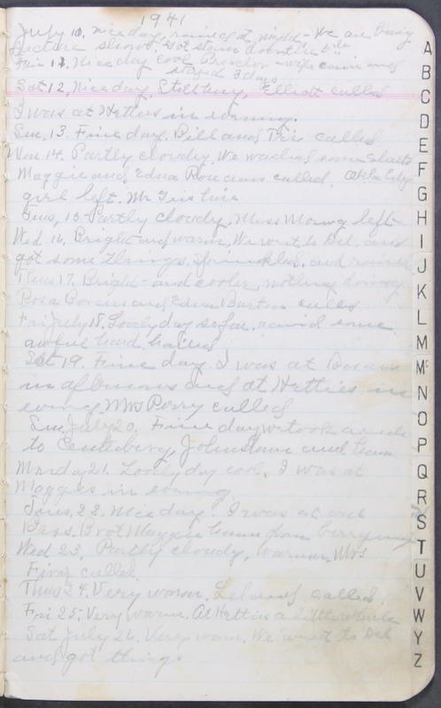 Roberta Hopkins' Journal 1941-1943 (p. 3)