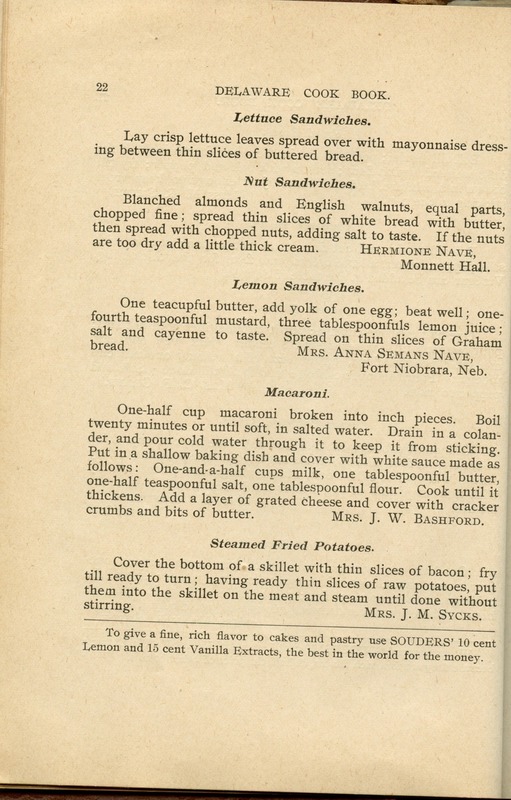 Delaware Cook Book (p. 27)