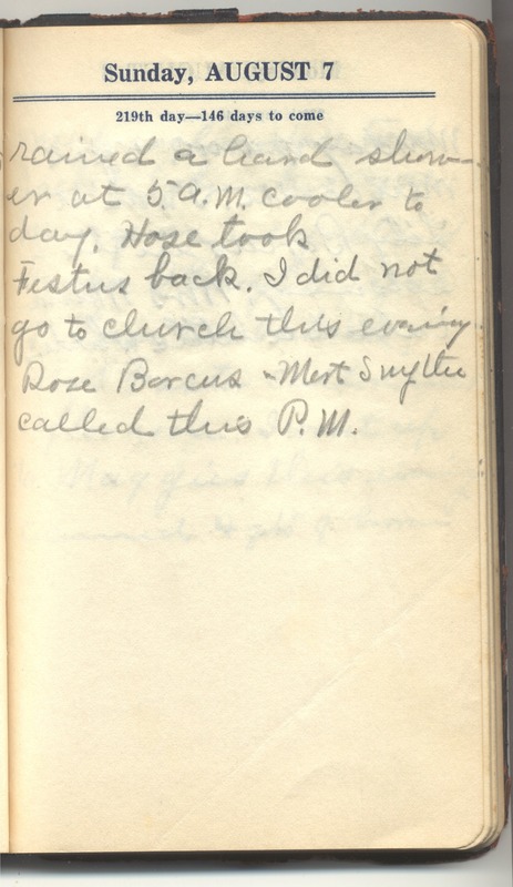 Roberta Hopkins' Diary 1927 (p. 225)