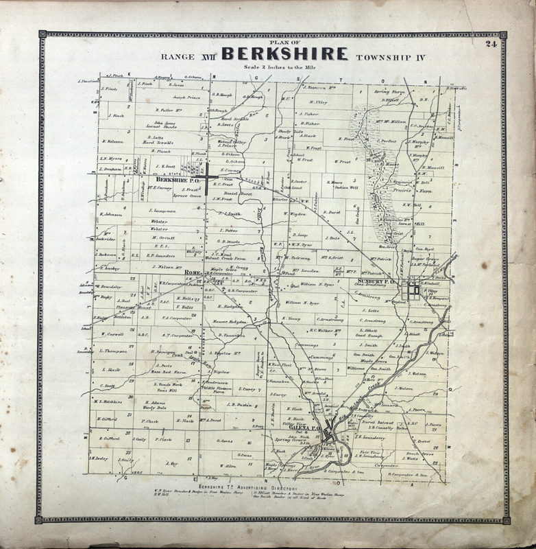 Atlas of Delaware Co., Ohio 1866 (p. 27)