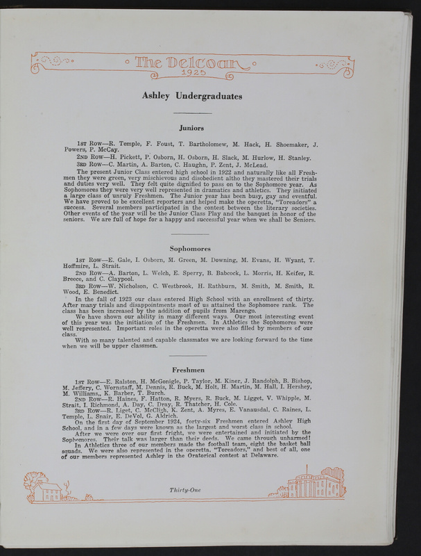 The Delcoan 1925. The annual yearbook of the twelve centralized schools of Delaware County (p. 35)