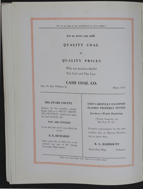 The Delcoan 1925. The annual yearbook of the twelve centralized schools of Delaware County (p. 150)