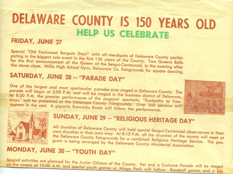 Delaware County Sesquicentennial (p. 2)