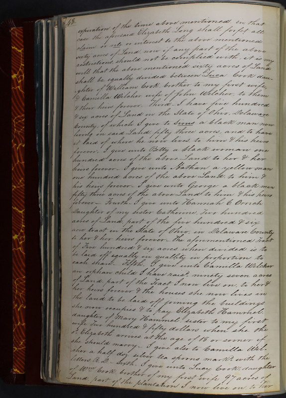 Delaware County Ohio Will Records Vol. 2 1835-1850 (p. 93)