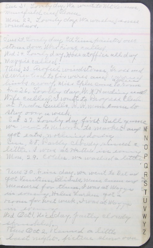 Roberta Hopkins' Journal 1941-1943 (p. 9)