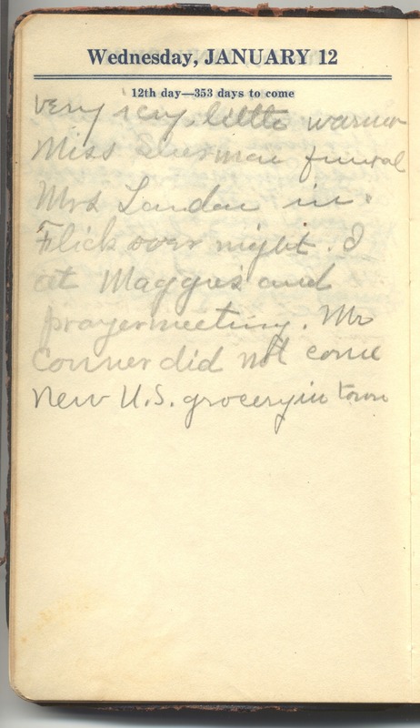 Roberta Hopkins' Diary 1927 (p. 18)