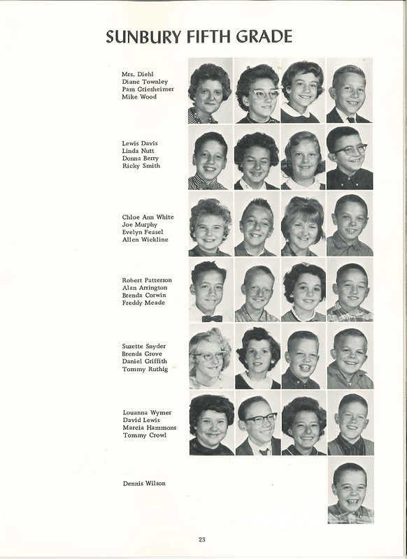 Big Walnut Elementary Schools. 1964: Harlem, Galena, Sunbury (p. 24)