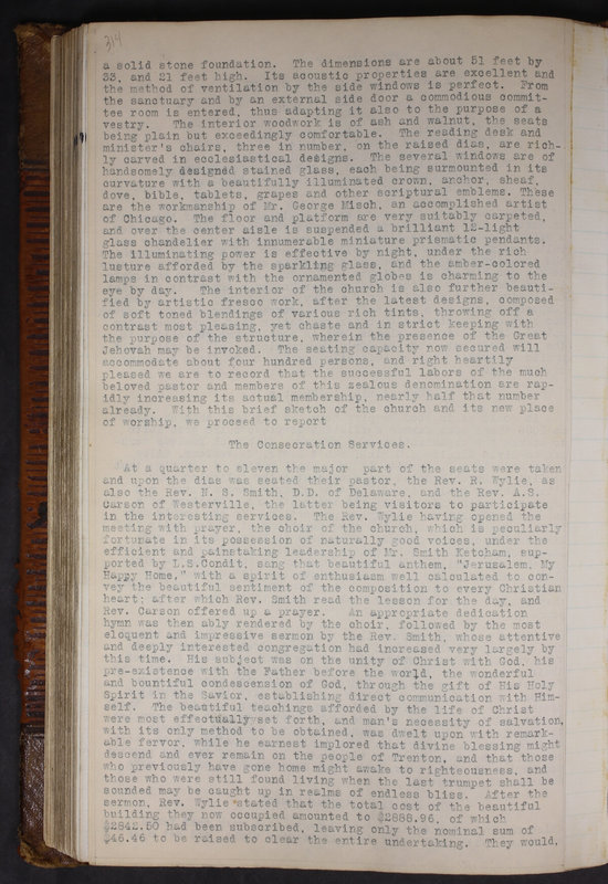 Sessional Records of the 1st Presbyterian Church of Trenton Delaware County Ohio 1873-1937 (p. 301)