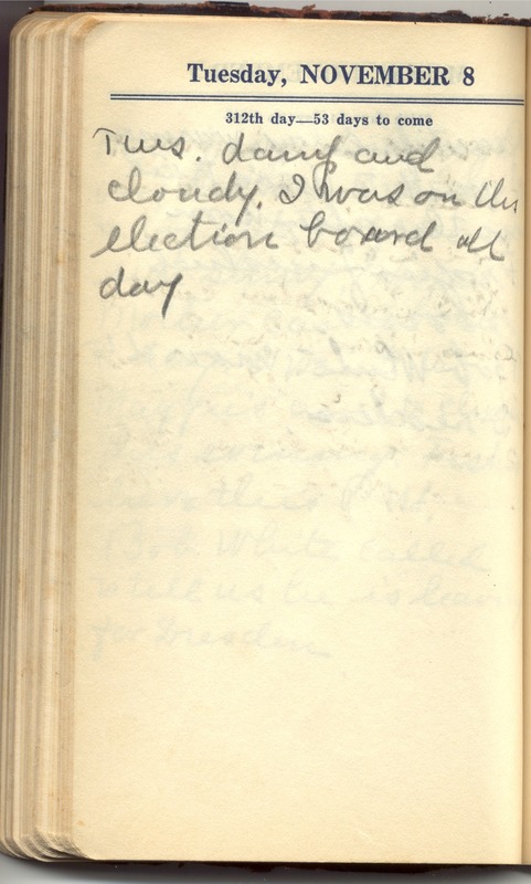 Roberta Hopkins' Diary 1927 (p. 318)